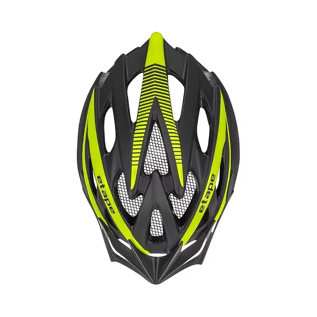Cycling Helmet Etape Twister - černá/žlutá fluo mat