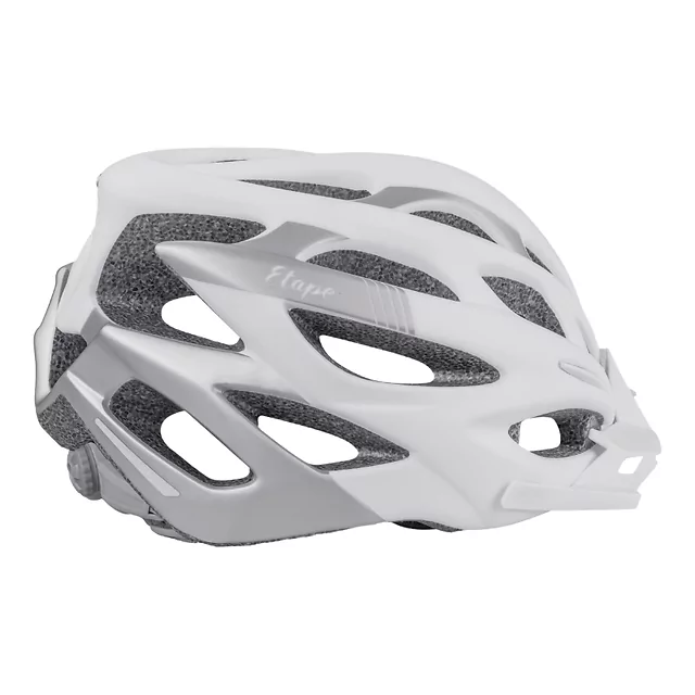 Cycling Helmet Etape Vesper - bílá/šedá mat