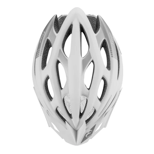 Cycling Helmet Etape Vesper - bílá/šedá mat
