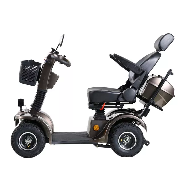 Four-Wheel Electric Scooter inSPORTline Thodor - Brown