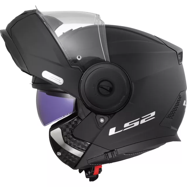 Flip-Up Motorcycle Helmet LS2 FF902 Scope II Solid Matte Black