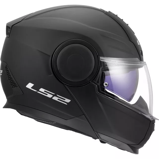 Flip-Up Motorcycle Helmet LS2 FF902 Scope II Solid Matte Black