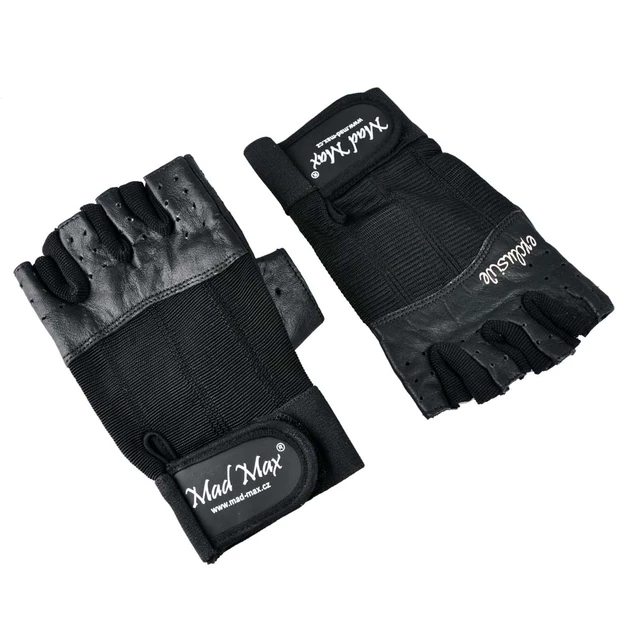 Fitness gloves Mad Max Clasic Exclusive - Black