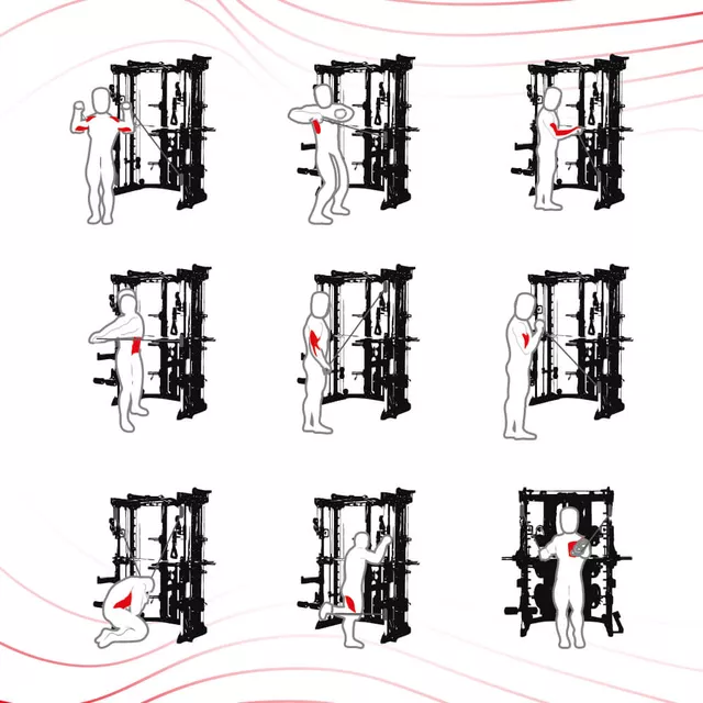 Power Rack inSPORTline Cable Column CC600