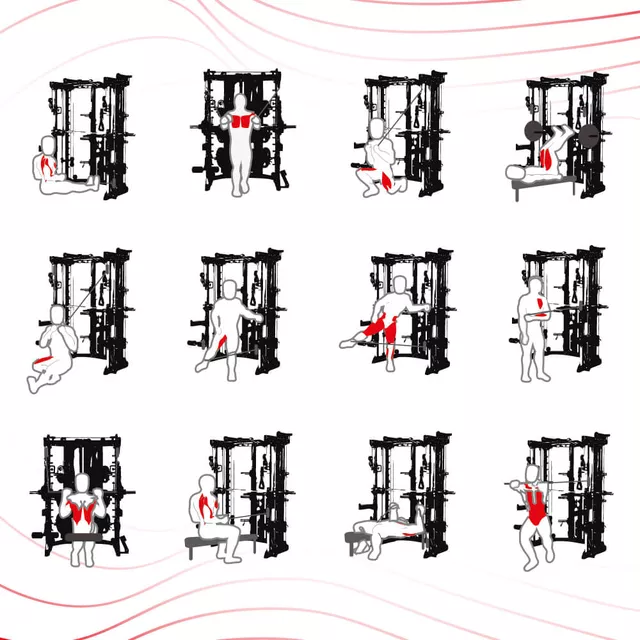 Power Rack inSPORTline Cable Column CC600