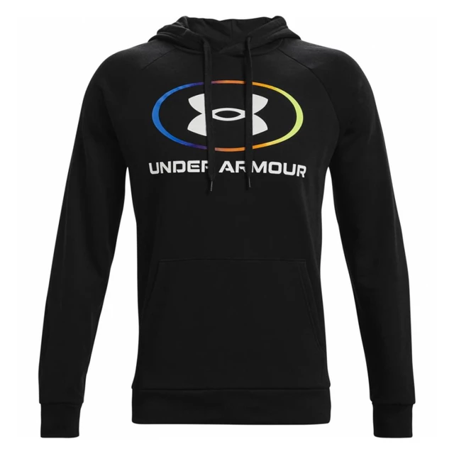 Men’s Hoodie Under Armour Rival Fleece Lockertag HD - Black