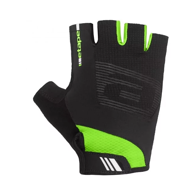 Cycling Gloves Etape Garda - Black - Black/Green