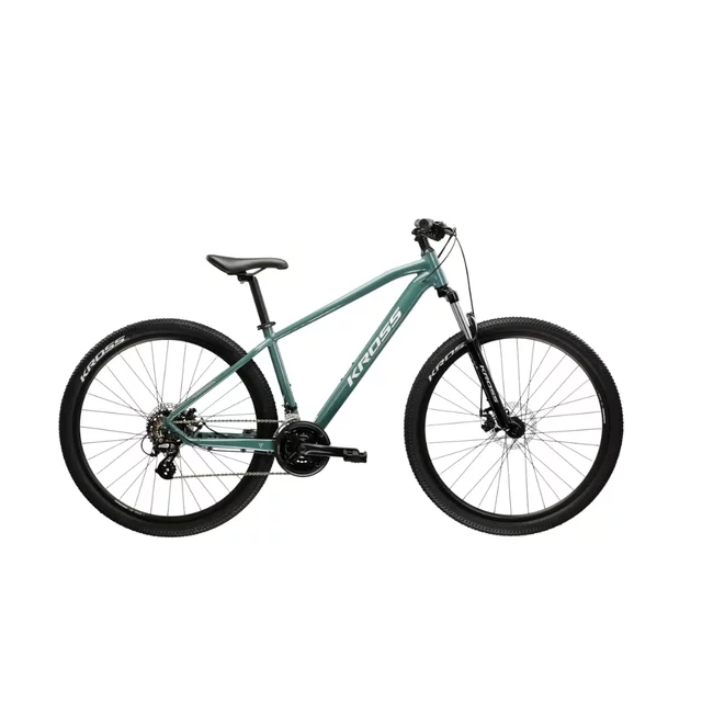 Mountain Bike Kross Hexagon 2.0 29” Gen 008 - zelená / stříbrná / lesk - zelená / stříbrná / lesk