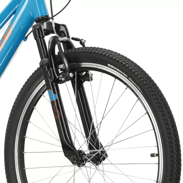 Junior Bike Kross Hexagon JR 1.0 24” Gen 006 - námořnická modrá / žlutá / lesk