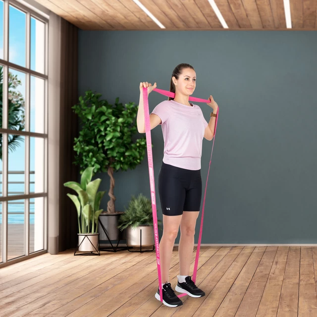Resistance Band inSPORTline Rand Medium - Pink