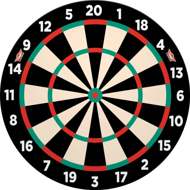 Magnetic Paper Dartboard Cabinet Set Bull’s