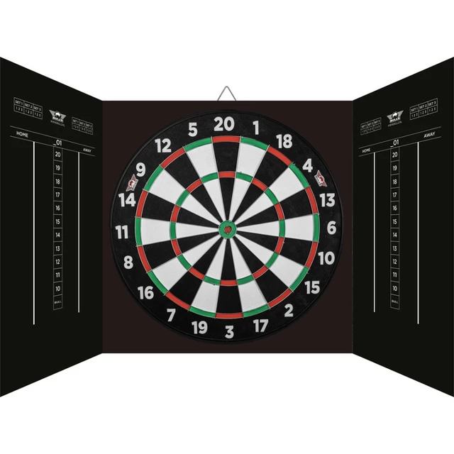 Magnetic Paper Dartboard Cabinet Set Bull’s