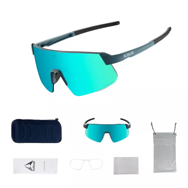 Photochromic Sports Sunglasses Altalist Hayate - černá se zlatými skly