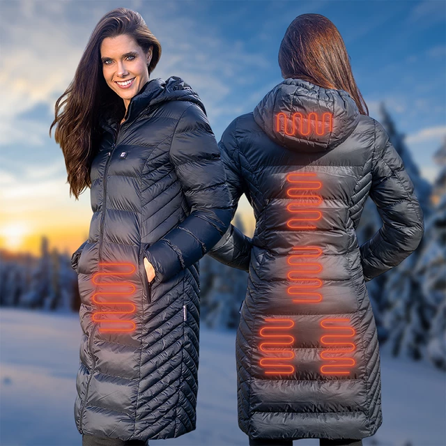 Women’s Heated Jacket inSPORTline WARMatera - Black