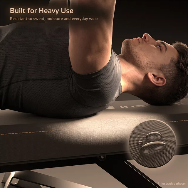 Adjustable Weight Bench inSPORTline X-NT FB40 • GapFree System