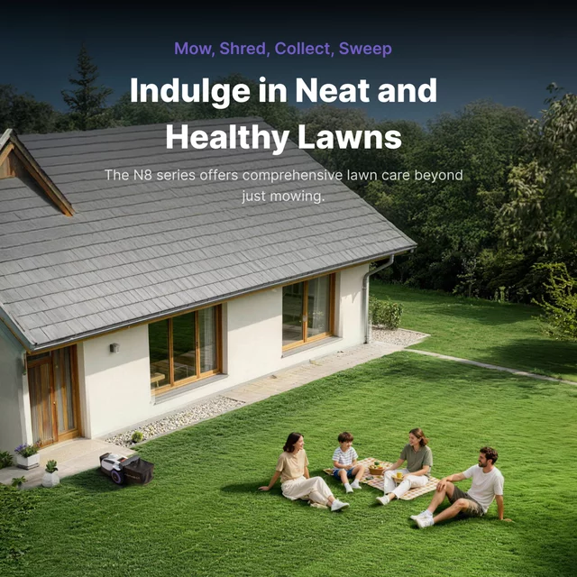 Wireless Robotic Lawn Mower Anthbot N8 (1,500 m²)