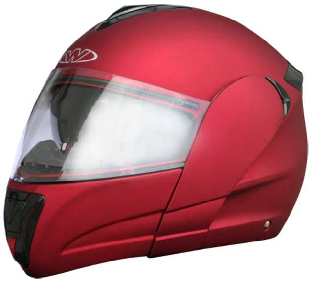 V210 Motorcycle Helmet - Burgundy
