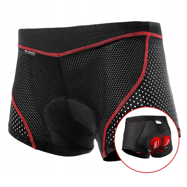Gel Padded Cycling Shorts inSPORTline Sangelo - Black - Black