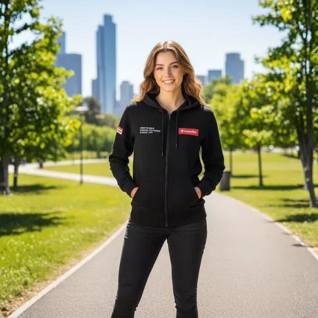 Hoodie inSPORTline Signature - Black