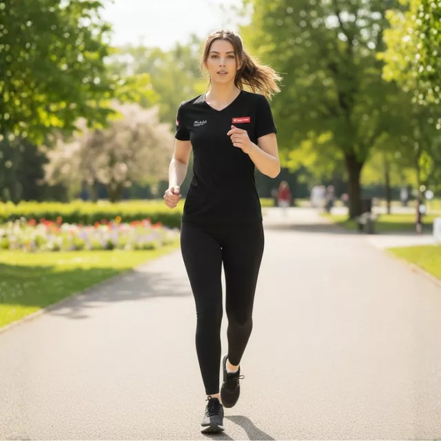 Women’s T-Shirt inSPORTline Signature - Black