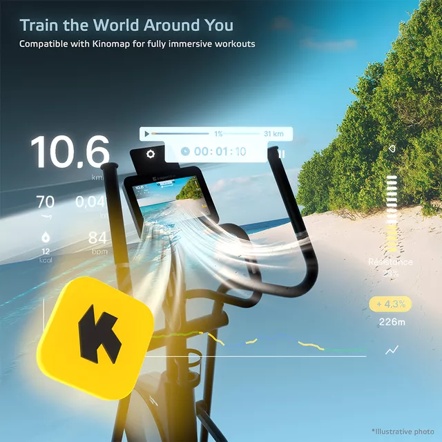 Elliptical trainer inSPORTline ZenStride 600