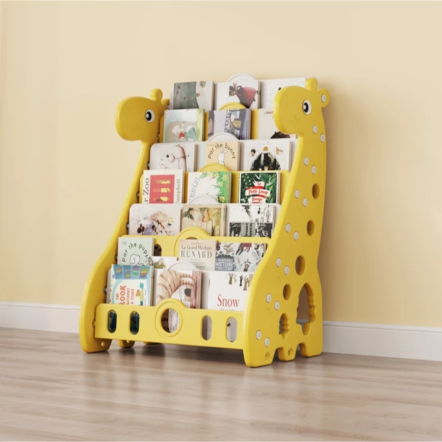 Children’s Bookcase inSPORTline Girafondo - Yellow