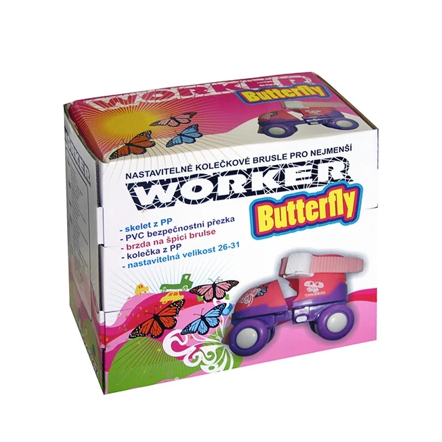 WORKER Butterfly Children's In-line Skates