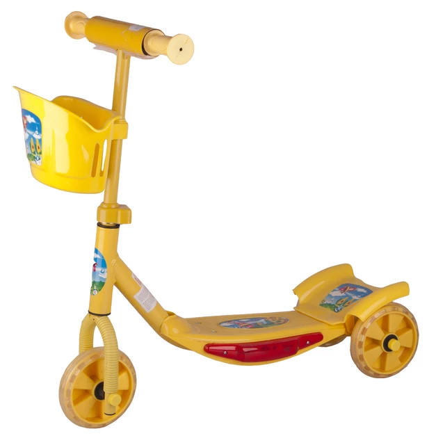 WORKER Tri scooter - Yellow