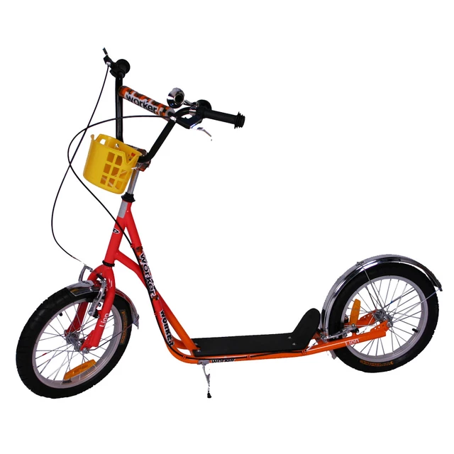 Scooter Lion WORKER - Red-Orange