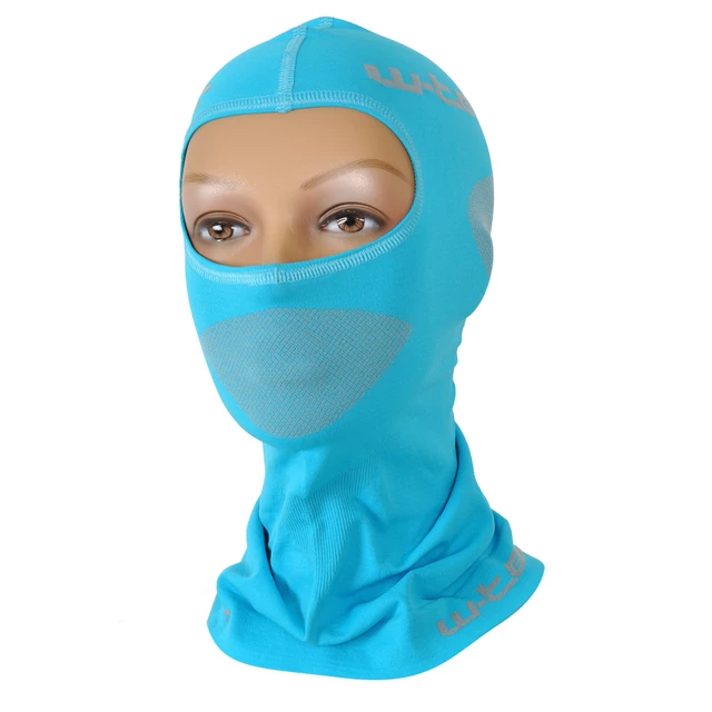 Multifunctional protecting balaclava W-TEC Raper - Black - Blue