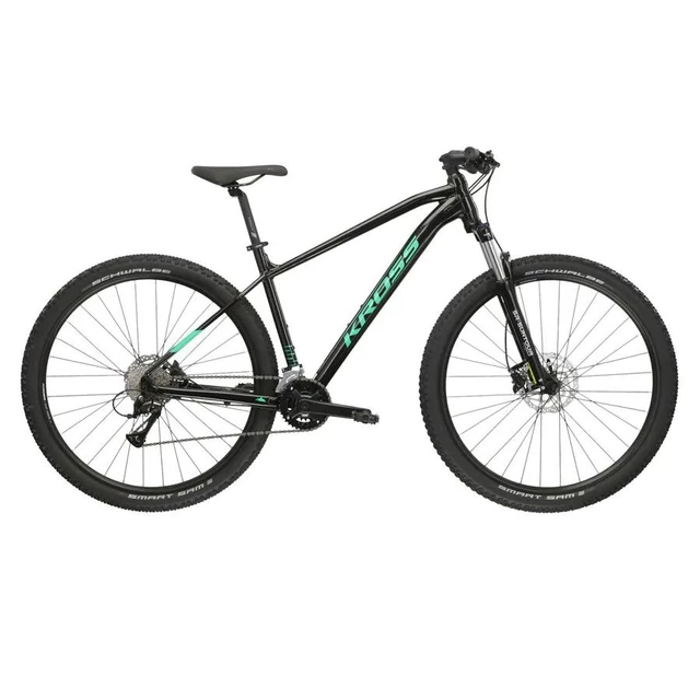 Mountain Bike Kross Level 1.0 PW GL 29” – 2024 - Black-Green