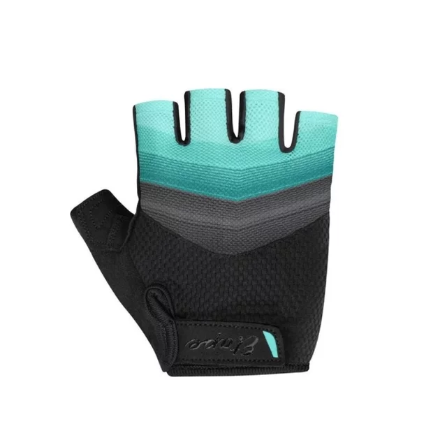 Women’s Cycling Gloves Etape Liana - růžová/černá - Black/Mint