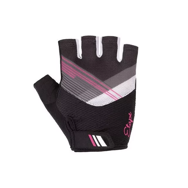 Women’s Cycling Gloves Etape Liana - růžová/černá - růžová/černá