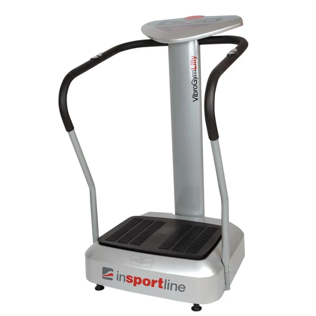 VibroGym inSPORTline Lilly Vibration Machine - Silver - Silver