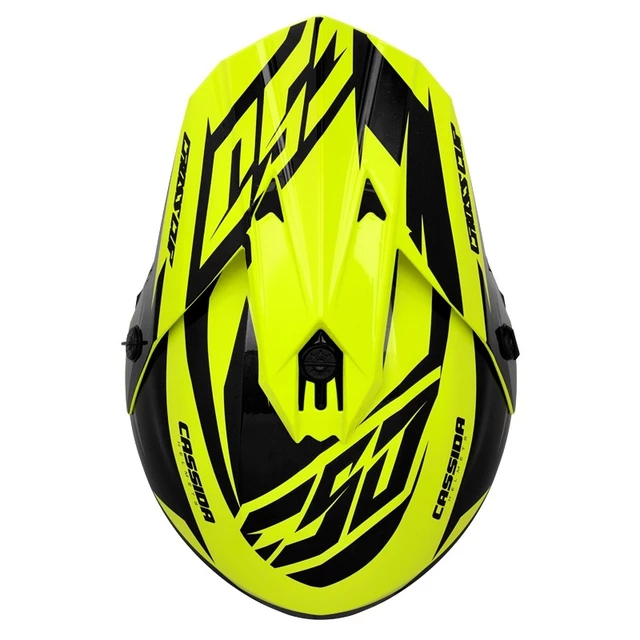 Motocross Helmet Cassida Cross Cup Two - Matte Grey/Black