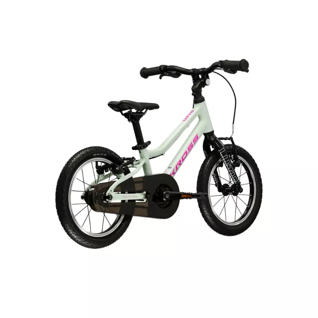 Children’s Bike Kross Liftie 14” – 2025 - mátová / růžová / matný