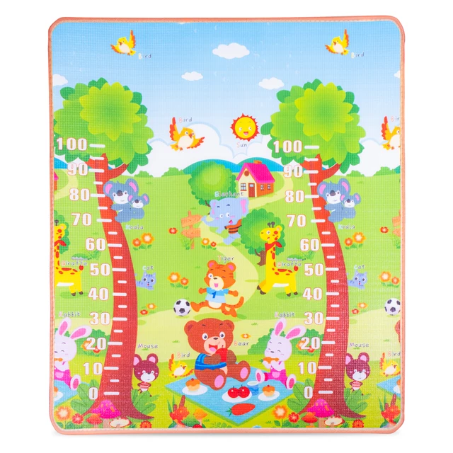Roll-Up Children’s Mat inSPORTline Lhotino 150 x 180 x 1.5 cm - Řeka/Oceán