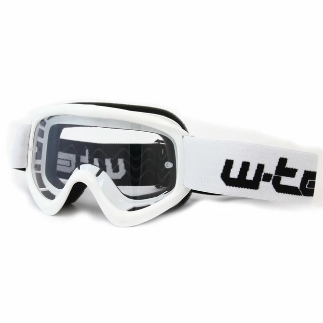Junior motorcycles glasses W-TEC Benford - White