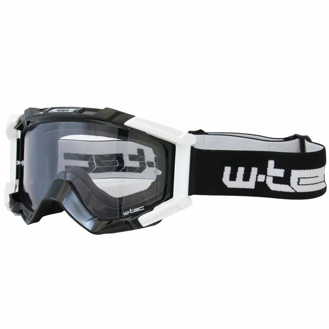 Motorcycles glasses W-TEC Major - Black - Black