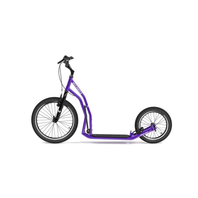 Kick Scooter Yedoo Mula Y40 20/16” - Silver - Purple