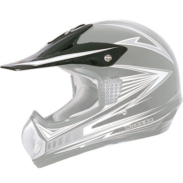 Replacement Visor for WORKER V330 Helmet - Black