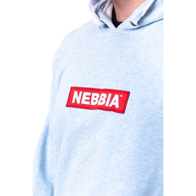 Men’s Hooded Sweatshirt Nebbia Red Label 149 - világoskék