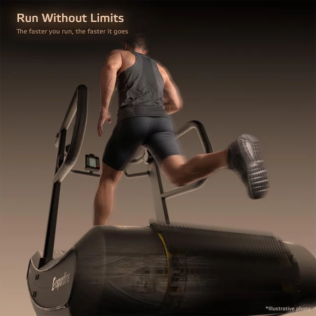 Non-Motorized Treadmill inSPORTline e-Velocer RUN