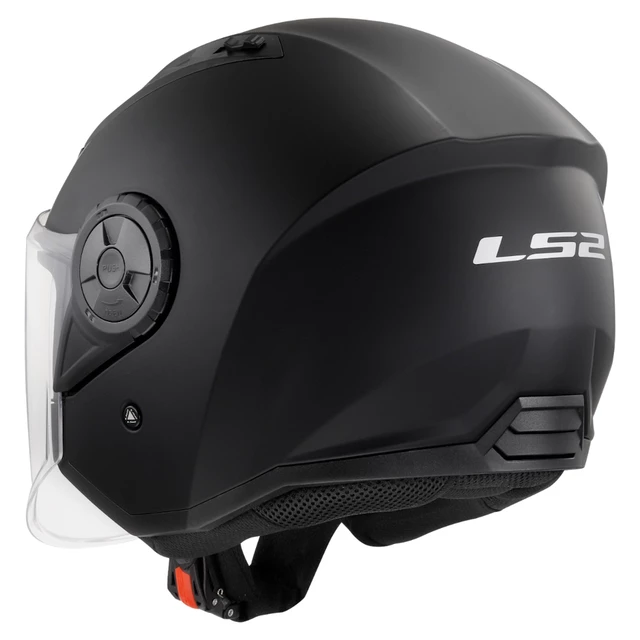 Motorcycle Helmet LS2 OF616 Airflow II Solid Matte Black