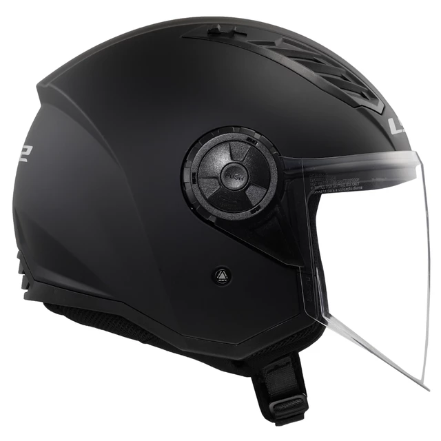 Motorcycle Helmet LS2 OF616 Airflow II Solid Matte Black