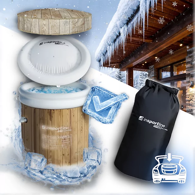 Portable Cold Plunge Tub inSPORTline FrostZen Pro II WDL