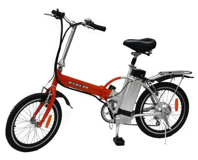 WORKER Benji Folding Electric Bike 2012 - Red