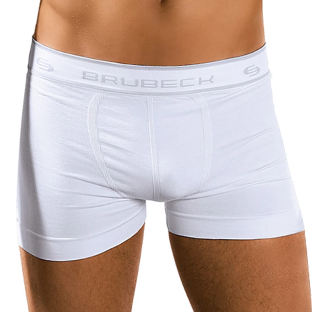 Men's boxer shorts Brubeck - White - Black
