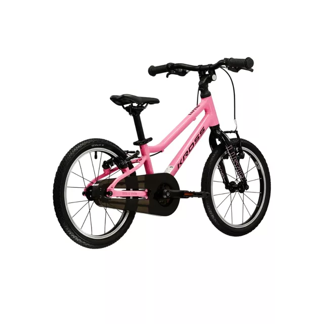 Children’s Bike Kross Liftie 16” – 2025 - růžová / černá / lesk