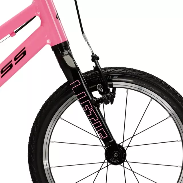 Children’s Bike Kross Liftie 16” – 2025 - růžová / černá / lesk